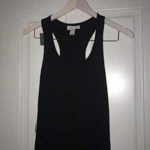 Long tight black dress